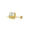 İbico İ22-192 Ahşap Bambu Kağıt Havluluk Kare Altlık 12x12cm Kalp Başlı Sap 28.5cm