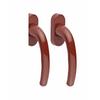 Kervan Tool Kahverengi, Pvc Kapı Kolu - 2 Parça
