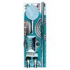 Kinetex KTX-2316 Krom Vakumlu Lüks Sürgülü Duş Seti