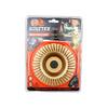 Kinetex KTX-3350 115 mm Eğe Törpü Ahşap Disk – Altın Renkli, Yüksek Performanslı Taşlama Ucu