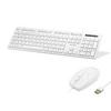 Klavye Ve Mouse Seti - Beyaz KM8520