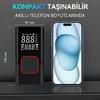 KOBB KB412 Li-ion Şarjlı 150 PSI Dijital Göstergeli Akıllı Lastik Şişirme Pompası+ Powerbank + SOS + Led Lamba
