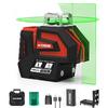 KOBB KBL32G Profesyonel Li-ion Yatay 360° ve Dikey Otomatik Hizalamalı Yeşil Nokta Şakül ve Yeşil Çapraz Çizgi Lazer