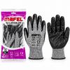 Mafel MF-040 Zebra Nitril İşçi Eldiveni Gri Siyah No 10 XL