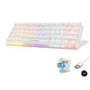 Mekanik Gaming Mini Klavye Blue Switch Rgb - Beyaz G508B