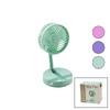 Mini Fan W-1630-A SDR-B07 Masaüstü Vantilatör USB Şarjlı Katlanır 12.5cm