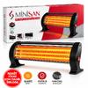 Minisan Maximus DP-1200Q 3 Çubuklu Masa Altı Mini Isıtıcı