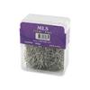 MLS Steel Pins Toplu İğne 0.60x34mm 250gr Şeffaf Mika Kutulu