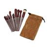 Mujgan Mjgn-112 Eflatun, Kadife Torbalı, Makyaj Fırça Set - 13 Parça