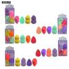 Mujgan MJGN-40 (4 Parça) Tombik Renkli Makyaj Sünger Seti 6x80