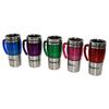 Newlife CLKN-1458 Uzun Krom ve Renkli Termos Bardak 450ml