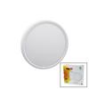 NisaLuce EPL-24SÜ Beyaz Metal Kasa Sıva Üstü Yuvarlak LED Slim Panel 24W 1680lm 6500K