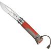 OPINEL INOX 8 NO OUTDOOR CAKI (KAHVE)