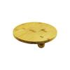 Pablito PBT-018 Yuvarlak Ahşap Bambu Sunum Tahtası 24.5cm (3 Mini Top Ayaklı)