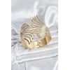 Pirinç Gold Renk Vintage Kadın Bileklik - TJ-BB8066