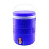 PLAS TIME TOROS | 20 Litre Yuvarlak Termos - Mavi Plastik, Musluklu & Taşıma Kulplu