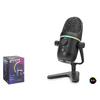 Profesyonel Çift Modlu Gaming Rgb Mikrofon 192 Khz / 24 Bit Type-C - Siyah ME5