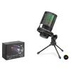 Profesyonel Gaming Rgb Mikrofon 192 Khz / 24 Bit Type-C - Siyah ME6S