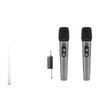 Profesyonel Kablosuz Uhf 2 Mikrofonlu Set 6.35 Mm - Gri HDX2791G