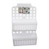 Qlux L-00778 Twin, 2 Sepetli, Askılı, Kademeli Organizer