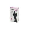 REFLEX Slimfit Glove Kod-033 (S) Siyah Pudrasız Muayene Eldiveni 100'lü