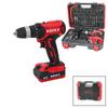 Rodex RDX-3375A Şarjlı Matkap (2 Kademe Hız, Çift Batarya, 17 Parça Uç)