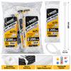 SGS-4507 Beyaz Plastik Kablo Bağı 3.6x200 mm 100 Adet