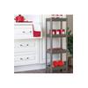 Shelf Unit OM-1016 4 Katlı Plastik Raf Ünitesi | Gri Antrasit Çok Amaçlı Raf 