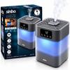 Sinbo SAH-6119 Gri Ultrasonik Hava Nemlendirici 5.5 lt 7 Renk Gece Lambalı
