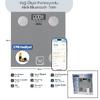 Sinbo SBS-4469 Gri Yağ Ölçer Akıllı Bluetooth Cam Baskül 180kg/50g
