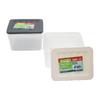Softchef-00984 Fresh Box Derin Plastik Şeffaf Saklama Kabı, 1100 ml, Renkli Kapak
