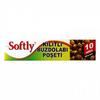 Softly Kilitli Orta Boy Buzdolabı Poşeti (10 Adet)