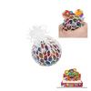 SQUISHY MESH BALL KOD-3039 ( FİLELİ ) ( BEYİN ) STRES TOPU ( SIKIŞTIRMALI SULU TOPLAR ) ( 65MM )*15X24