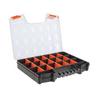 Super Bag ASR-2034 Mega 13 Bölmeli Organizer Box - Şeffaf Çok Amaçlı Saklama Kutusu, Ayarlanabilir Bölmeli Hobi Takı Kutusu