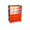 SUPER-BAG ASR-6011 Monoblok Avadanlık Çekmece Seti (18'li) (9 Kapalı + 9 Açık) 38.1x15.7x47.5 cm