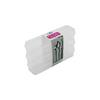 TİMEX TİM-195 (3PCS) (ŞEFFAF PLASTİK) ÇOK AMAÇLI ORGANİZER (KAPAKLI KUTU) (24X7X4.5CM) (KAŞIK-ÇATAL & KALEMLİK & KİŞ.BAKIM)*36=K