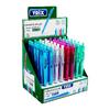 TRİX T-490 2B 0.7mm Versatil Uçlu Kalem Renkli Şeffaf Gövde & Kısa Silgi