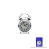 Twin Bell Alarm Clock BGC-20 Yuvarlak Masa Çalar Saat (Metal Kasa Krom) (Pilli & Işıklı) (Çap: 8cm)
