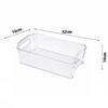 Urve UR-3569 Şeffaf Mika Modüler Çok Amaçlı Organizer 32x16x10 cm