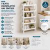 Urve UR-3591 Rafty 5 Katlı Sepet Organizer Raf Ünitesi 465x145x870 mm