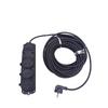 Veetrin S-31520-3 3'lü 20m Kauçuk Priz Uzatma Kablosu (3x1.5 CCA Kablo)