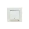 Viko 9096 0703 Çerçeveli Kare Light Anahtar