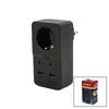 WINNBOSS-3438 Termal Akım Korumalı Priz (1x Priz, 2x USB, 2x Type-C, Duvar Tipi, Siyah, 10A & 2500W)