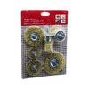 Wire Brush LRD-25 Dairesel Çelik Tel, Çanak Fırça Seti - 6 Parça