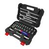 WORKPRO WP202528 3/8’’ Metrik/İnç 32 Parça Cr-V Profesyonel Lokma ve Kombine Anahtar Takımı