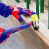 WORKPRO WP241036 40mm Fiberglas Saplı Çift Başlı Hassas Lastik Çekiç