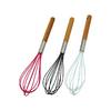 Yakut-11621 Bambu Saplı Renkli Silikon Çırpıcı ( 15Cm )